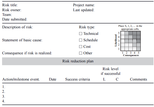 Risk-plan-worksheet
